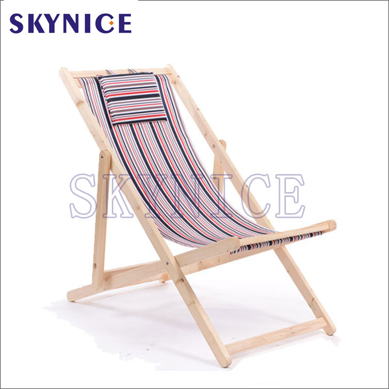 판매를위한 옥외 해변 나무로되는 비치 용 의자