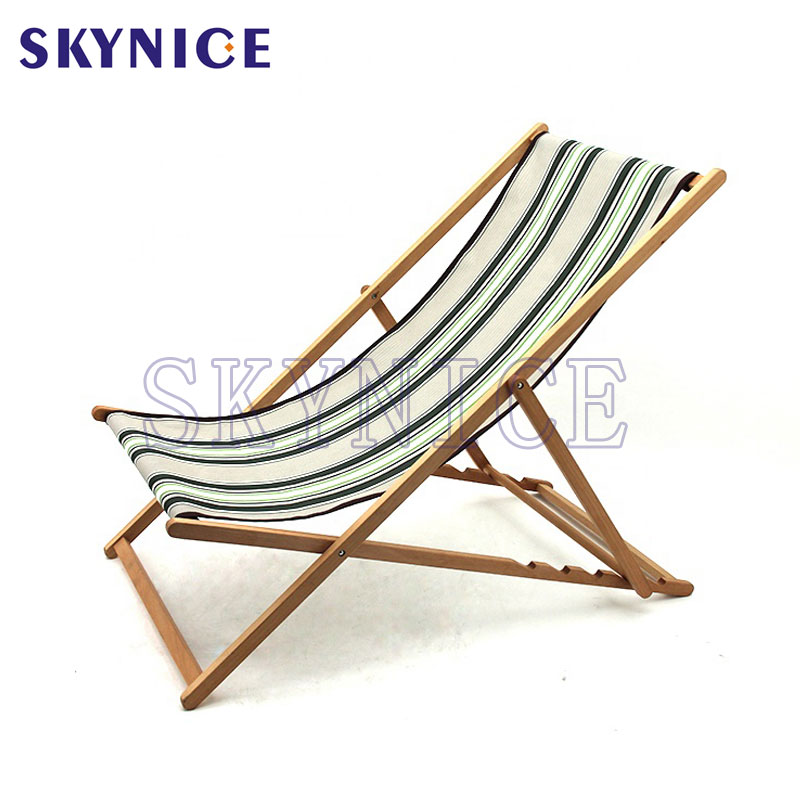 접 이식 나무 사탄 의자 태양 갑판 의자